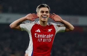 阿尔特塔谈特罗萨德：他腹股沟有些不适，应该能赶上英超揭幕战