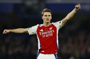 厄德高：我们的传球应该更精准一些，比赛有时显得混乱