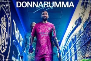 顶级强援！官方：曼城签下26岁门将多纳鲁马，总价最高3500万欧